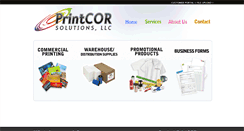 Desktop Screenshot of printcorsolutions.com